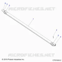 TRASMISSIONE, FRONT PROP SHAFT