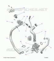 MOTORE, WATERPUMP AND BYPASS