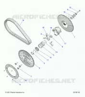 TRASMISSIONE, SECONDARY CLUTCH