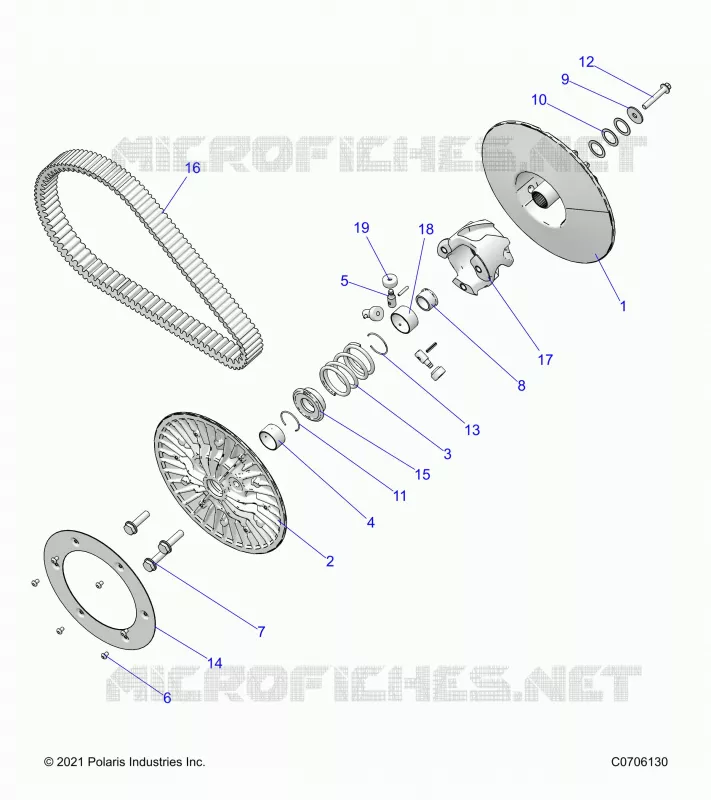 TRASMISSIONE, SECONDARY CLUTCH
