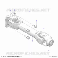 DRIVE TRAIN, PROP POSTERIORE ALBERO