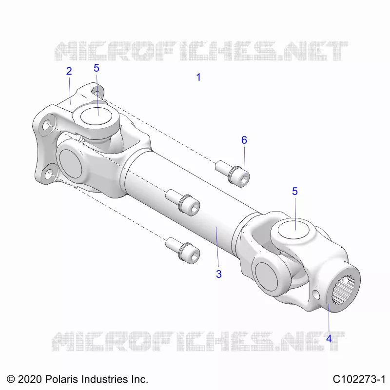 DRIVE TRAIN, PROP POSTERIORE ALBERO