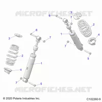 SUSPENSION, SHOCK ANTERIORE