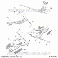 SOSPENSIONE POSTERIORE CONTROL ARMS