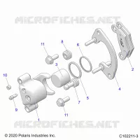 BRAKES, PINZA FRENO ANTERIORE