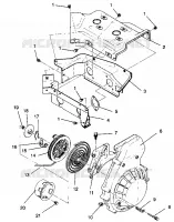 VENTILATORE HOUSING and RINCULO MONTAGGIO SUPER SPORT 0940743 (4927742774034A)