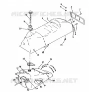 SEDE/SERBATOIO DI GAS ASSEMBLY 500 XLT (4921662166003A)