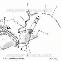 SISTEMA DI ALIMENTAZIONE CARBURANTE, FUEL LINES, STD.