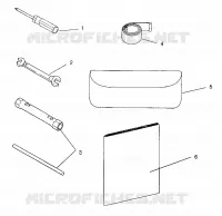 KIT DI STRUMENTI XLT SP 0976676 (4937753775B014)