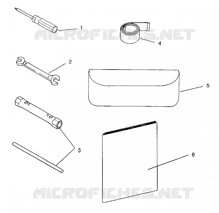 KIT DI STRUMENTI XLT SP 0976676 (4937753775B014)