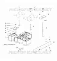 ELETTRICO, BATTERIES AND HOLD DOWN