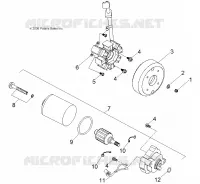 Generatore e di avviamento del motore