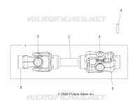TRASMISSIONE, REAR PROP ALBERO