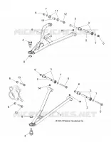 SOSPENSIONI ANTERIORI CONTROL ARMS