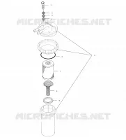Carburante / separatore