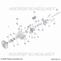 TRASMISSIONE, PRIMARY CLUTCH