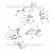 IMPIANTO DI SCARICO RXL / 0930768 and RXL SKS / 0930568 (4922992299026A)