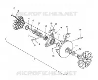 TRASMISSIONE FRIZIONE ASSEMBLY 440 / 0930760 and 440 SKS / 0930560 (4922932293023A)