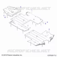 CHASSIS, SCIARED PLATES