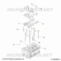 ENGINE, TESTA CILINDRO