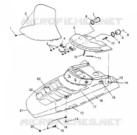 CAPPUCCIO 500 0972764,  EUROPEAN 500 E972764,  500 SKS 0972564, EUROPEAN 500 SKS (4938393839A014)
