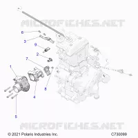 ENGINE, CORPO FARFALLATO AND FUEL RAIL