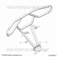 CARROZZERIA POSTERIORE BUMPER, TRAIL