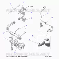 SISTEMA DI ALIMENTAZIONE CARBURANTE, RAIL, LINES AND THROTTLE BODY