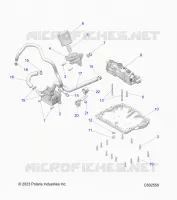 POMPA DELL'OLIO/FILTER/COOLER/HOSES