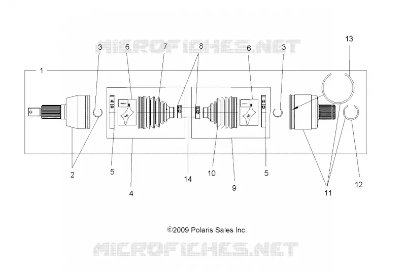 DRIVE TRAIN, DRIVE POSTERIORE ALBERO