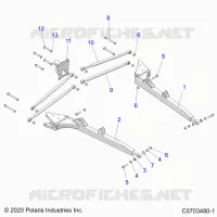 SOSPENSIONE POSTERIORE CONTROL ARMS
