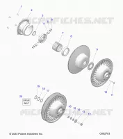 TRASMISSIONE, CLUTCH, SECONDARY