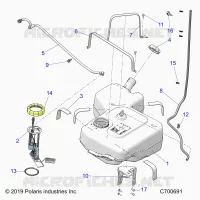 SISTEMA DI ALIMENTAZIONE CARBURANTES, FUEL TANK