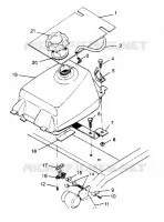 MONTAGGIO SERBATOIO CARBURANTE Trail Boss W948527 (4926822682A010)