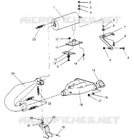 IMPIANTO DI SCARICO RXL TOURING 0950869 (4928982898C007)