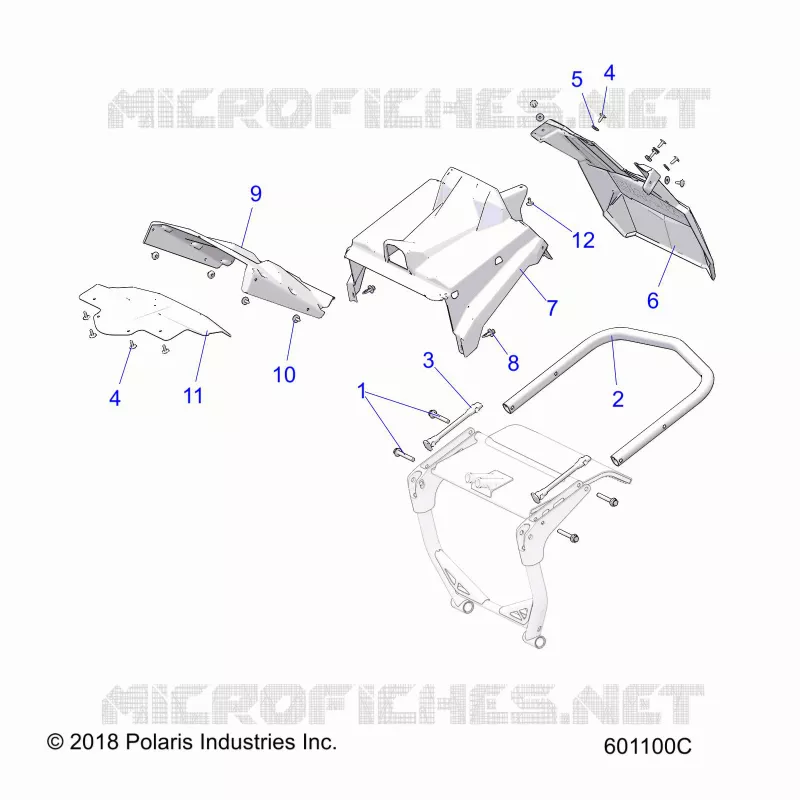 PARAURTI, REAR AND CLOSEOFF