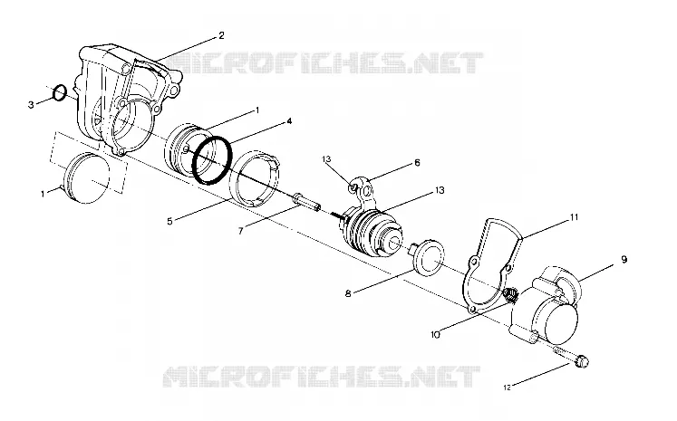 FRENO CALIPER ASSEMBLY (4913491349030A)