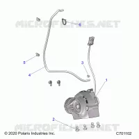 TRASMISSIONE, FRONT GEARCASE MOUNTING