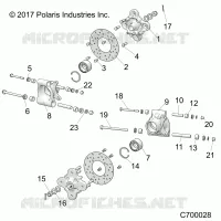 SUSPENSION, PORTAPACCHI POSTERIORE