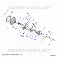TRASMISSIONE, PRIMARY CLUTCH