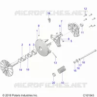 TRASMISSIONE, PRIMARY CLUTCH