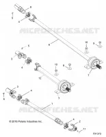 DRIVE TRAIN, FRONT PROP ALBERO