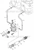 POMPA DELL'OLIO 500 RMK 0982964 and EUROPEAN 500 RMK E982964 (4942634263C014)