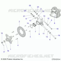 SUSPENSION, PORTAPACCHI POSTERIORE