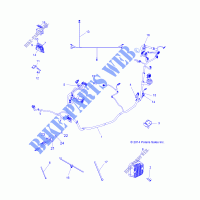 CABLAGGIO   Z15VHA57FJ (49RGRHARNESS15570EU) per Polaris RZR 570 EU 2015