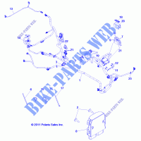 CABLAGGIO   Z14VH76AC/AD (49RGRHARNESS12RZR) per Polaris RZR 800 EPS LE / XC EDITION 2014