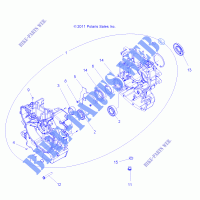 CARTER   R13VH57AD/6EAK (49RGRCARTER12RZR570) per Polaris RZR 570 EFI 2013