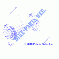 MOTORE, BALANCER   R13JT87AD/AL/9EAK/EAL/EAO/EAT/EAW/EAP (49RGRBALANCER11RZR875) per Polaris RZR XP 900 EFI 2013