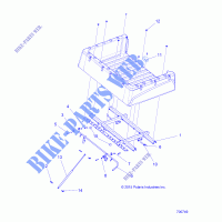 LETTO scatola di montaggio   R17RMAE4G8/G9/N8/MAI4G8 (700749) per Polaris RANGER EV 2019