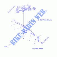 BARRA ANTIROLLIO   S12BS8/BC8 ALL OPZIONI (49SNOWSWAYBAR10PR) per Polaris SWITCHBACK 2012